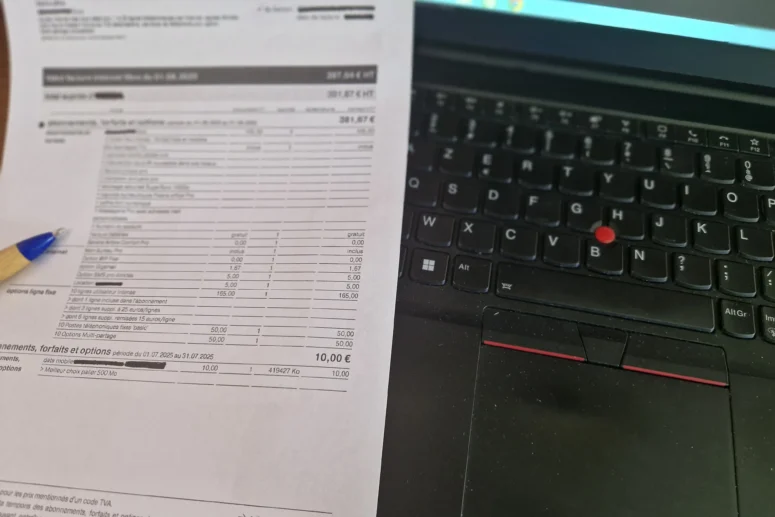 audit télécom entreprise Lille facture téléphonique