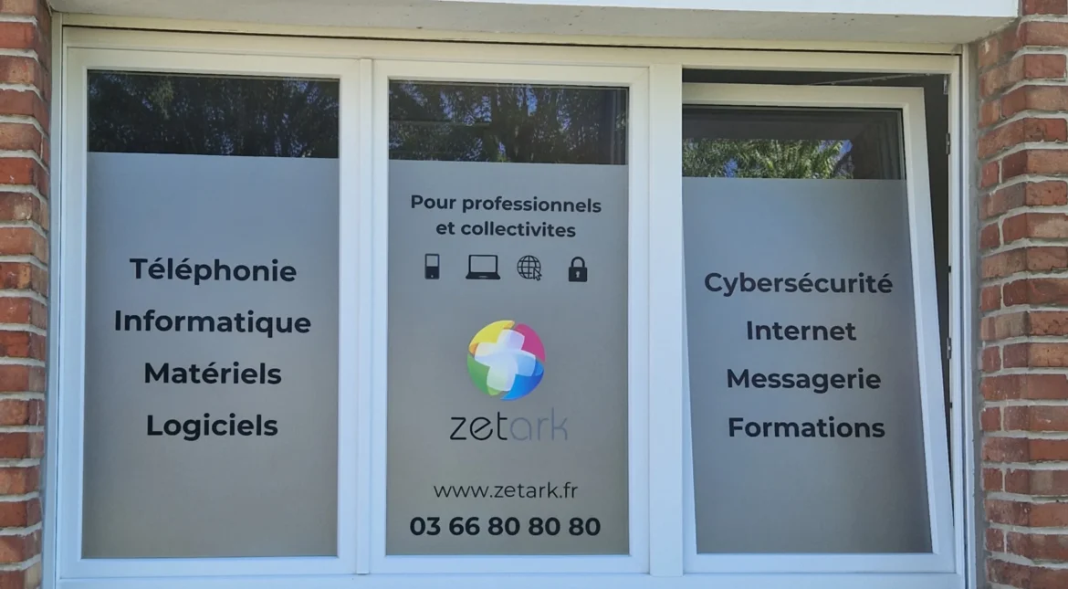 prestataire informatique Téteghem Zetark nouvelle vitrine siège social