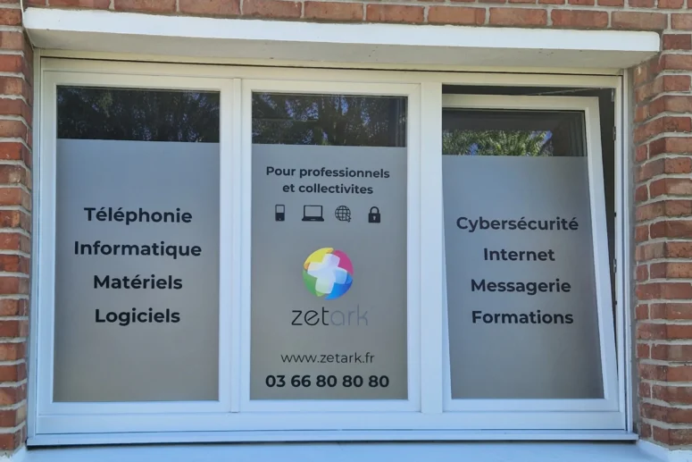 prestataire informatique Téteghem Zetark nouvelle vitrine siège social
